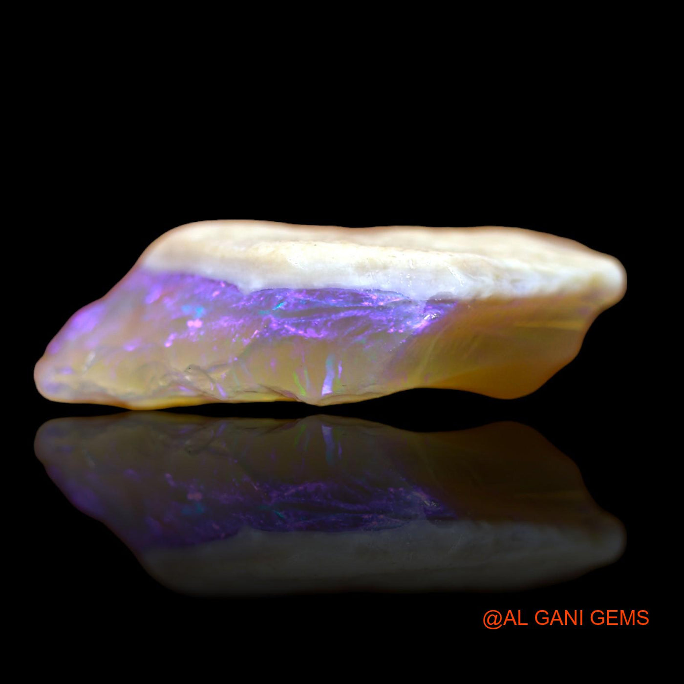 14.20 Cts Natural Australian Fire Opal Fancy Rough Loose Gemstone For Jewelry 25x15x7 mm RA-411
