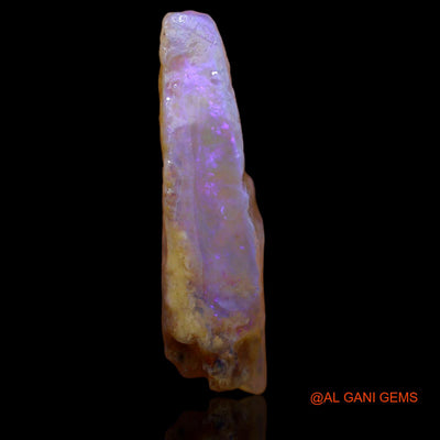 Natural Untreated Fire Opal Loose Gemstone Fancy Rough From Australia 12.00 Cts 25x13x6 mm RA-413