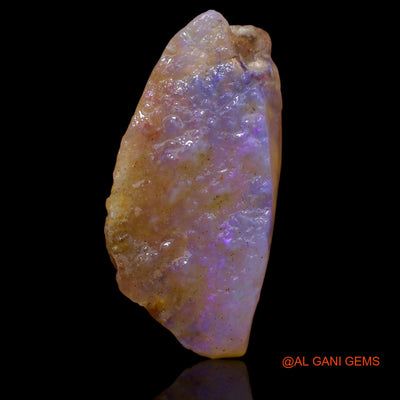 Natural Untreated Fire Opal Loose Gemstone Fancy Rough From Australia 12.00 Cts 25x13x6 mm RA-413