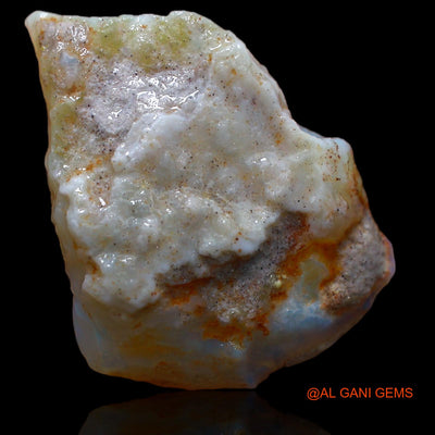 18.00 Cts Unheated Australian Fire Opal Loose Gemstone Fancy Rough Natural 25x19x8 mm RA-414