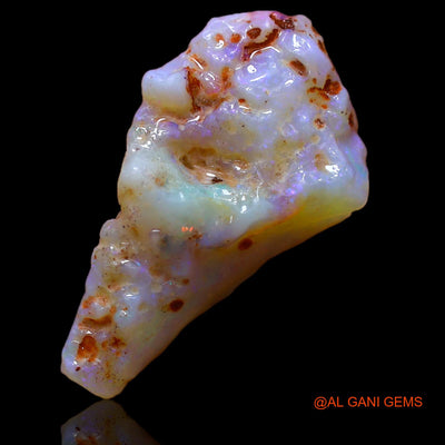 8.00 Cts Unheated Australian Fire Opal Loose Gemstone Fancy Rough Natural 25x14x6 mm RA-415