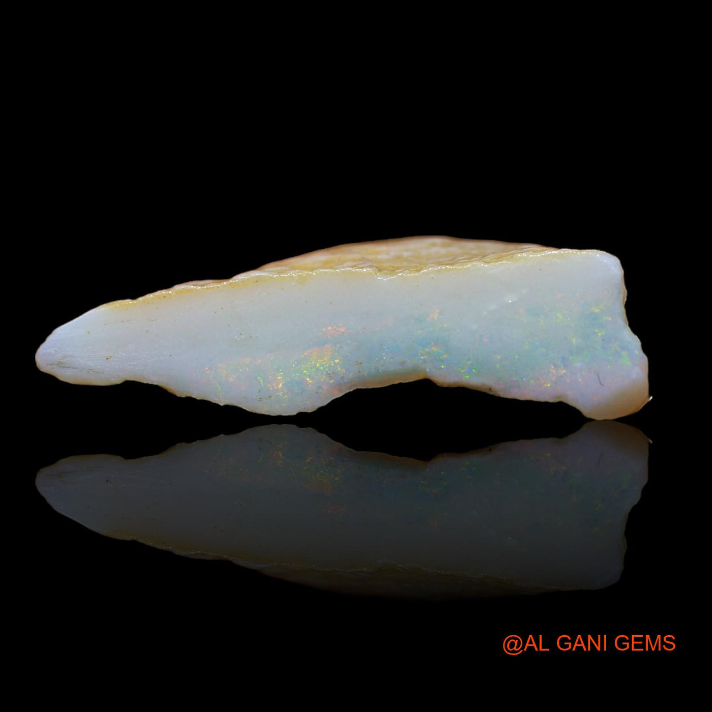 7.00 Cts Natural Australian Fire Opal Fancy Rough Loose Gemstone For Jewelry 27x11x5 mm RA-416
