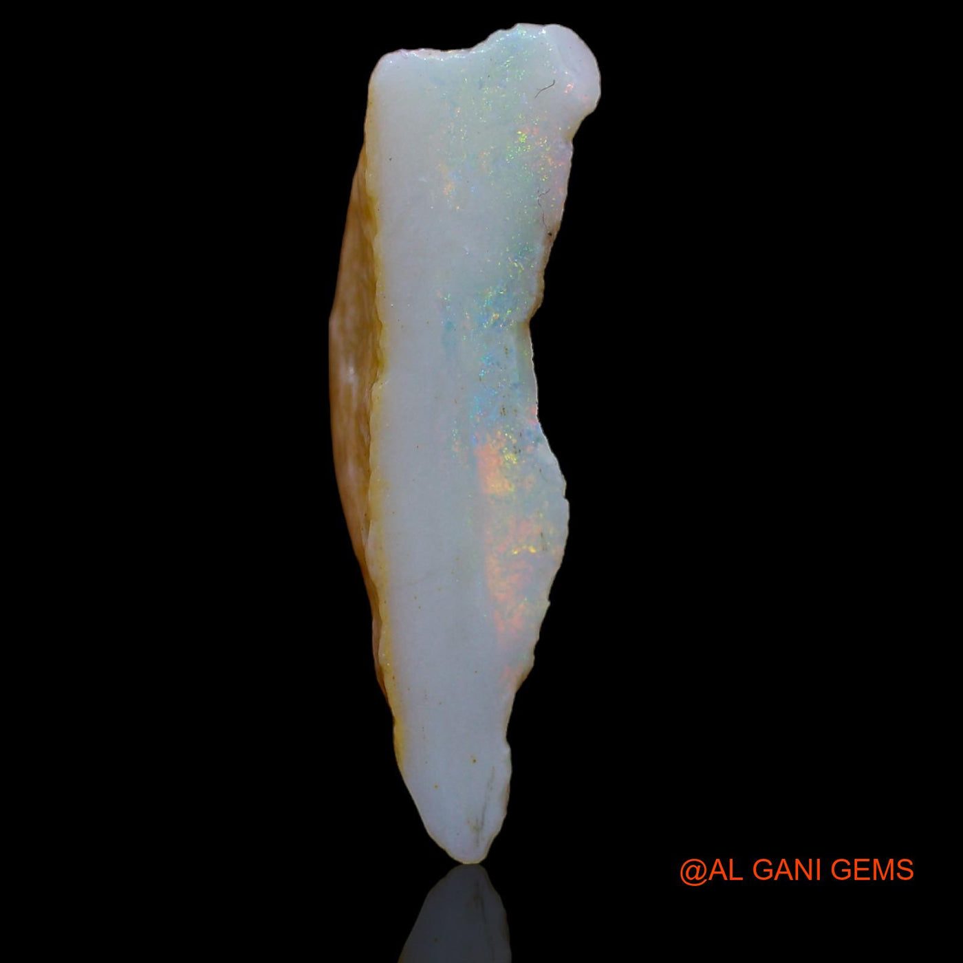 7.00 Cts Natural Australian Fire Opal Fancy Rough Loose Gemstone For Jewelry 27x11x5 mm RA-416