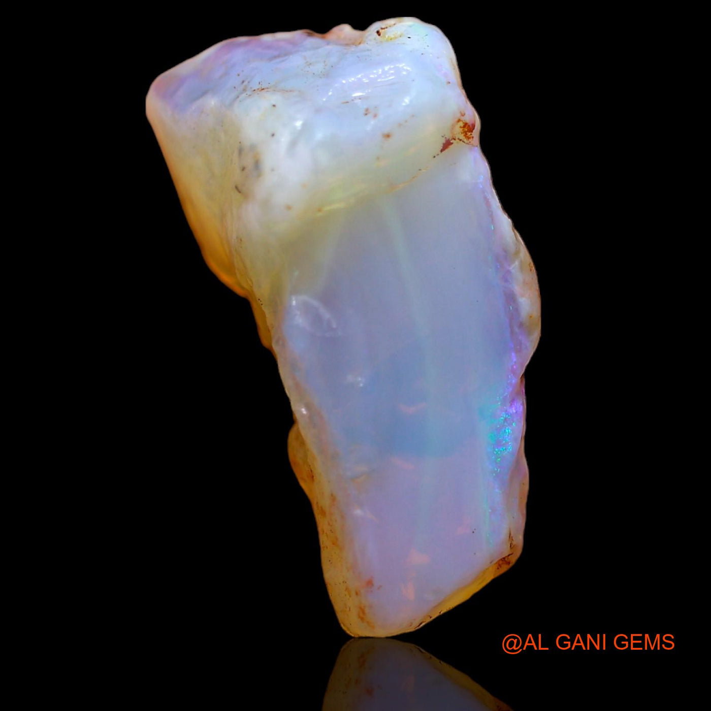 10.00 Cts Unheated Australian Fire Opal Loose Gemstone Fancy Rough Natural 23x13x7 mm RA-418