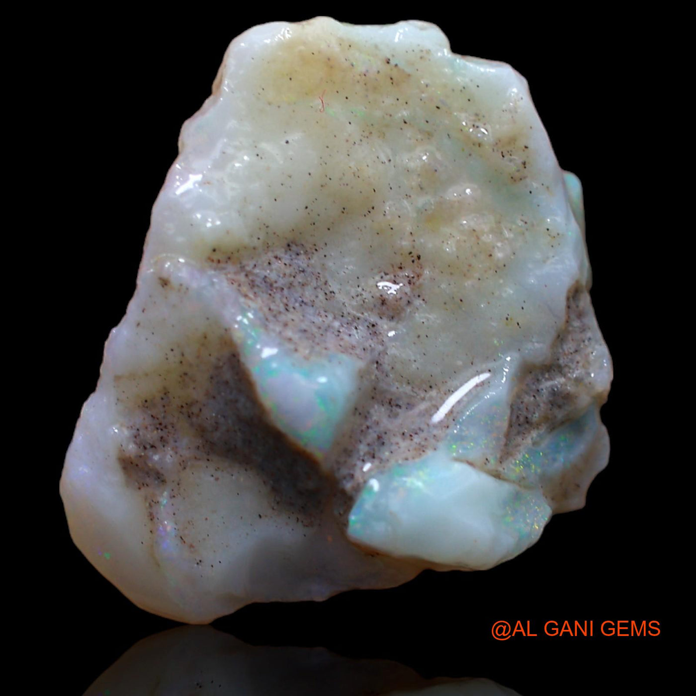 15.00 Cts Natural Australian Fire Opal Fancy Rough Loose Gemstone For Jewelry 21x17x10 mm RA-420