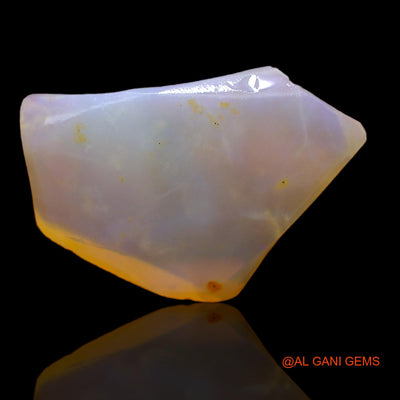 Natural Fire Opal Gemstone 13.00 Cts Loose Fancy Rough From Australia 26x17x4 mm RA-421