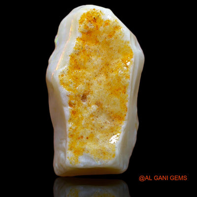 19.00 Cts Unheated Australian Fire Opal Loose Gemstone Fancy Rough Natural 25x14x8 mm RA-422