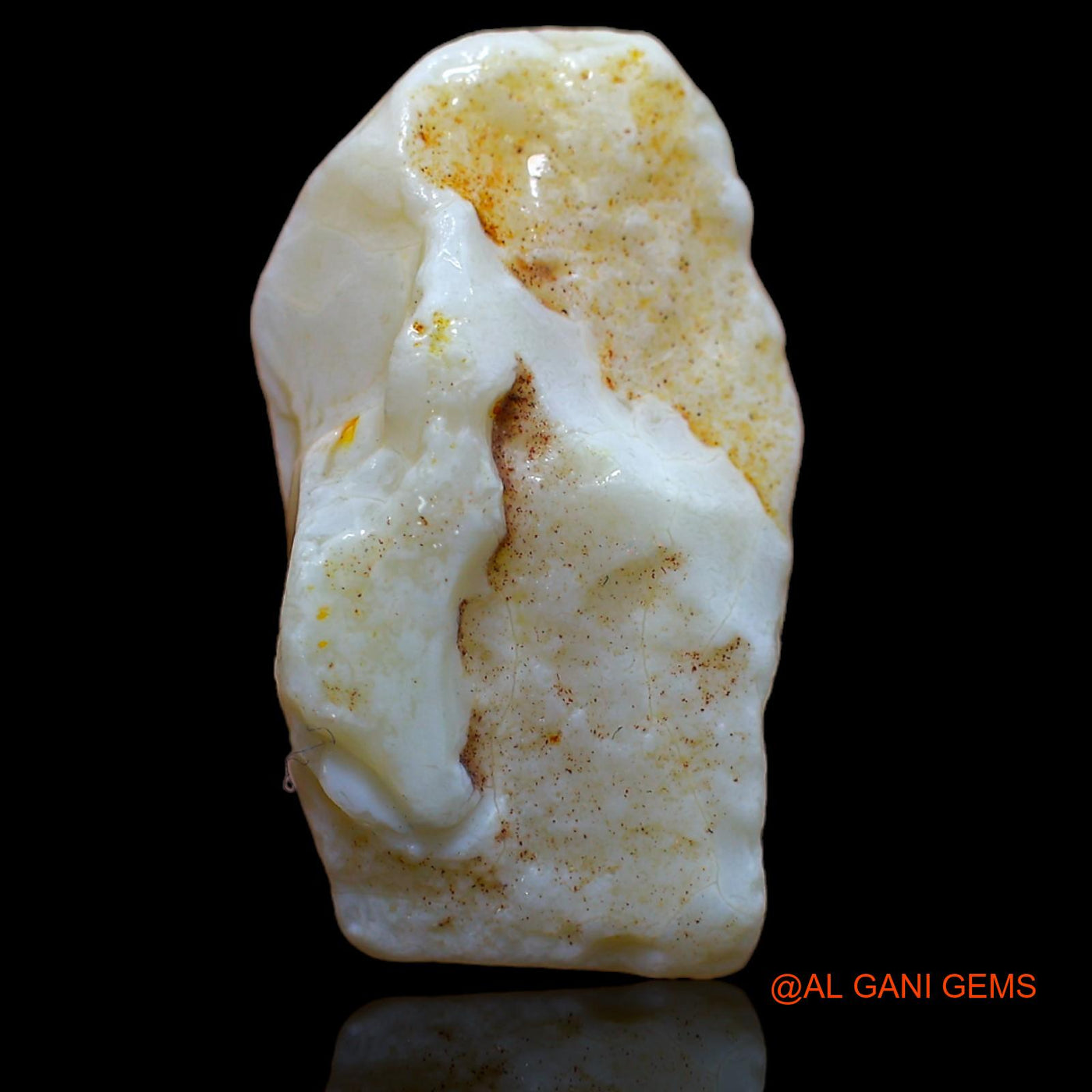 19.00 Cts Unheated Australian Fire Opal Loose Gemstone Fancy Rough Natural 25x14x8 mm RA-422