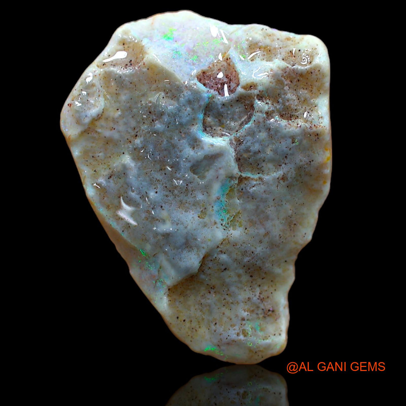 8.70 Cts Natural Australian Fire Opal Fancy Rough Loose Gemstone For Jewelry 26x19x4 mm RA-423