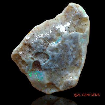 8.70 Cts Natural Australian Fire Opal Fancy Rough Loose Gemstone For Jewelry 26x19x4 mm RA-423