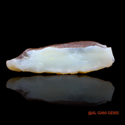 Natural Fire Opal Gemstone 10.15 Cts Loose Fancy Rough From Australia 19x16x6 mm RA-424