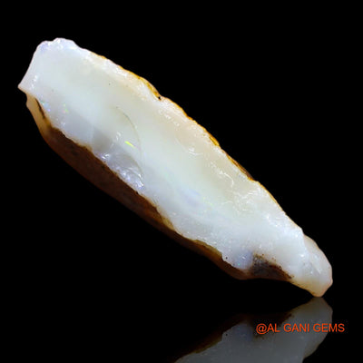 Natural Fire Opal Gemstone 10.15 Cts Loose Fancy Rough From Australia 19x16x6 mm RA-424