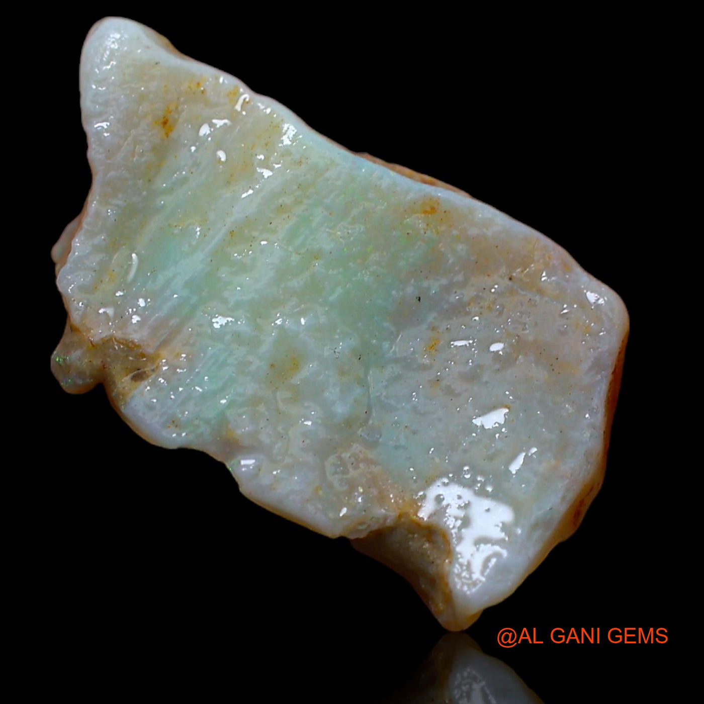 8.70 Cts Natural Australian Fire Opal Loose Gemstone Fancy Rough 23x12x5 mm RA-425