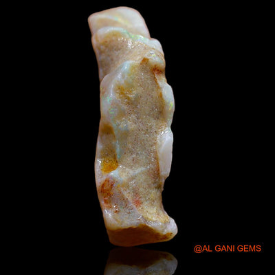8.70 Cts Natural Australian Fire Opal Loose Gemstone Fancy Rough 23x12x5 mm RA-425