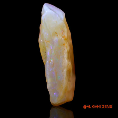 13.85 Cts Natural Australian Fire Opal Loose Gemstone Fancy Rough 25x16x6 mm RA-427