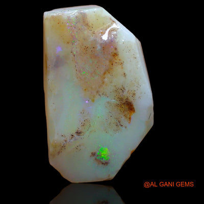 17.35 Cts Natural Australian Fire Opal Loose Gemstone Fancy Rough 24x14x7 mm RA-435