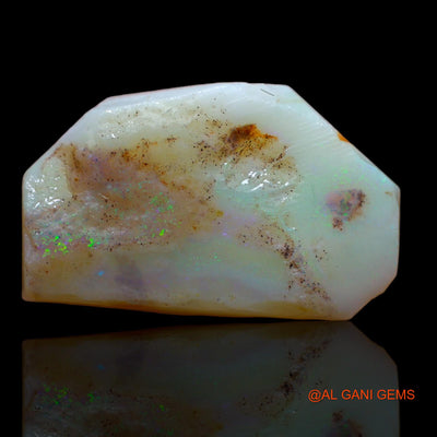 17.35 Cts Natural Australian Fire Opal Loose Gemstone Fancy Rough 24x14x7 mm RA-435