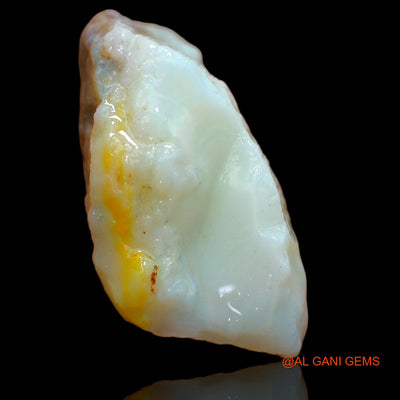 Natural Fire Opal Gemstone 18.45 Cts Loose Fancy Rough From Australia 25x13x11 mm RA-436