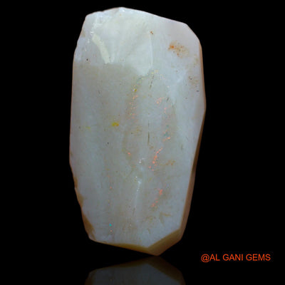 18.05 Cts Natural Australian Fire Opal Loose Gemstone Fancy Rough 24x13x7 mm RA-437