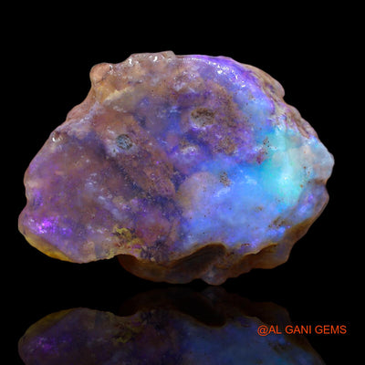 14.00 Cts Natural Australian Fire Opal Loose Gemstone Fancy Rough 26x19x7 mm RA-441