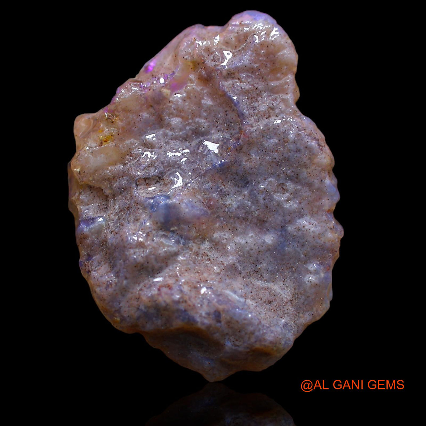 14.00 Cts Natural Australian Fire Opal Loose Gemstone Fancy Rough 26x19x7 mm RA-441