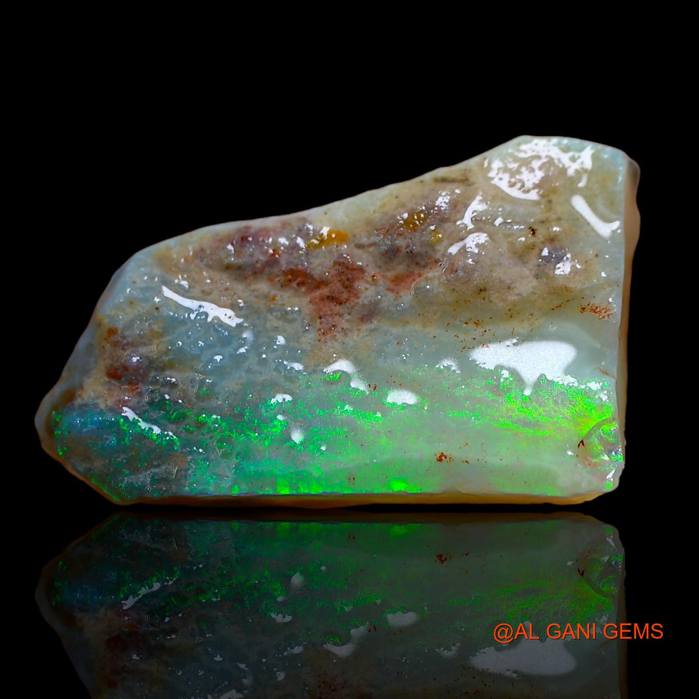 15.00 Cts Natural Australian Fire Opal Fancy Rough Loose Gemstone For Jewelry 25x16x5 mm RA-445