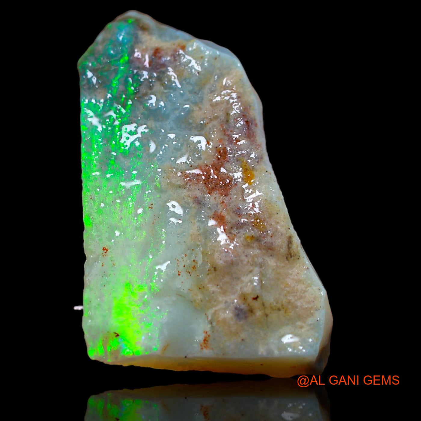 15.00 Cts Natural Australian Fire Opal Fancy Rough Loose Gemstone For Jewelry 25x16x5 mm RA-445