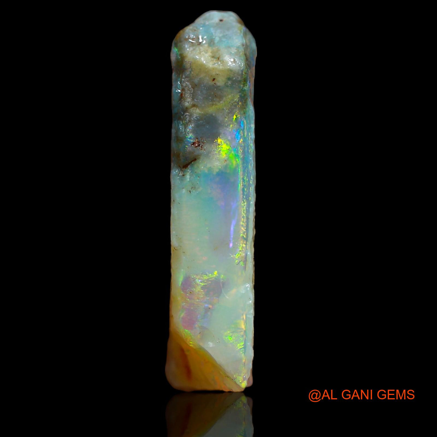 15.00 Cts Natural Australian Fire Opal Fancy Rough Loose Gemstone For Jewelry 25x16x5 mm RA-445
