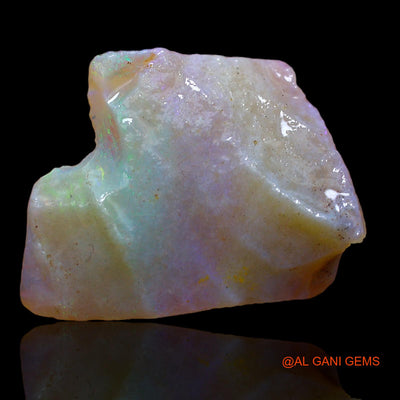 11.00 Cts Natural Australian Fire Opal Loose Gemstone Fancy Rough 24x19x5 mm RA-449