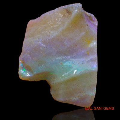 11.00 Cts Natural Australian Fire Opal Loose Gemstone Fancy Rough 24x19x5 mm RA-449