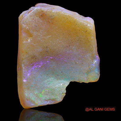 11.00 Cts Natural Australian Fire Opal Loose Gemstone Fancy Rough 24x19x5 mm RA-449