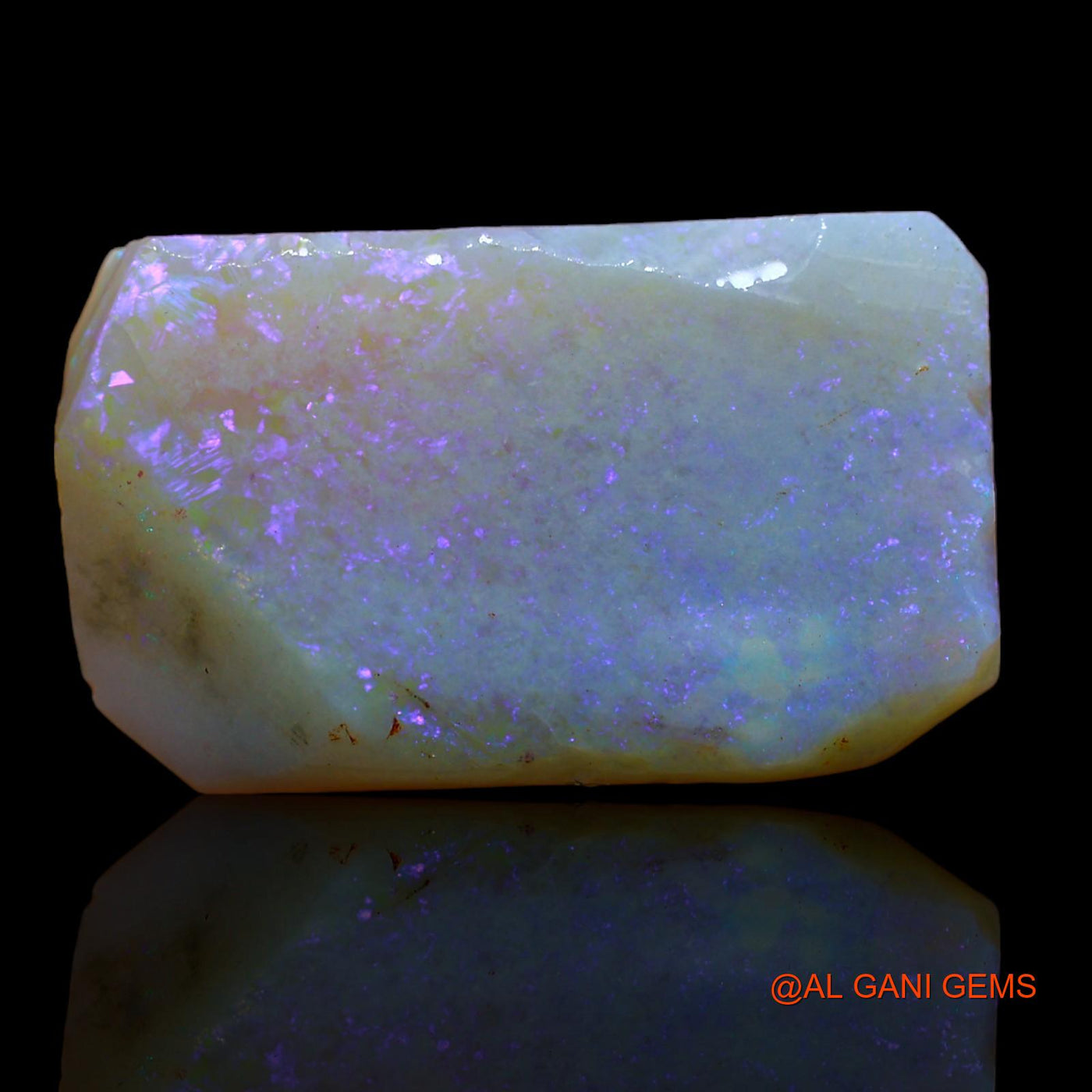17.00 Cts Natural Australian Fire Opal Loose Gemstone Fancy Rough 24x14x6 mm RA-450