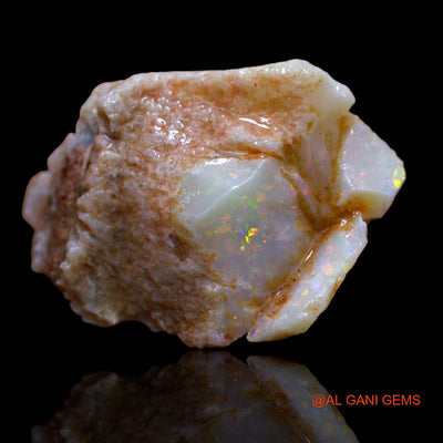 17.50 Cts Natural Australian Fire Opal Loose Gemstone Fancy Rough 26x19x9 mm RA-452