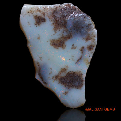 10.25 Cts Natural Australian Fire Opal Loose Gemstone Fancy Rough 26x20x4 mm RA-453