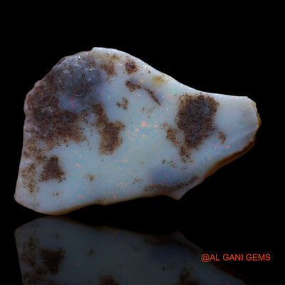 10.25 Cts Natural Australian Fire Opal Loose Gemstone Fancy Rough 26x20x4 mm RA-453