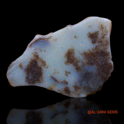 10.25 Cts Natural Australian Fire Opal Loose Gemstone Fancy Rough 26x20x4 mm RA-453
