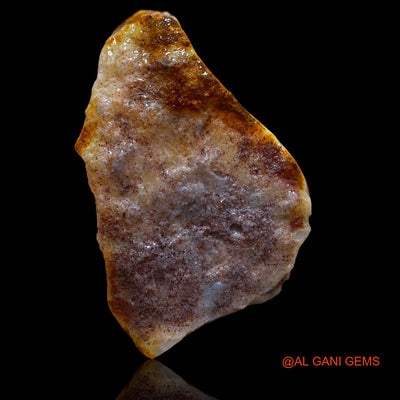 10.25 Cts Natural Australian Fire Opal Loose Gemstone Fancy Rough 26x20x4 mm RA-453