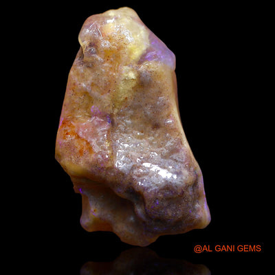 17.80 Cts Unheated Australian Fire Opal Loose Gemstone Fancy Rough Natural 27x16x8 mm RA-454