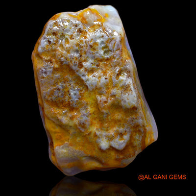 18.05 Cts Natural Australian Fire Opal Loose Gemstone Fancy Rough 28x18x6 mm RA-457