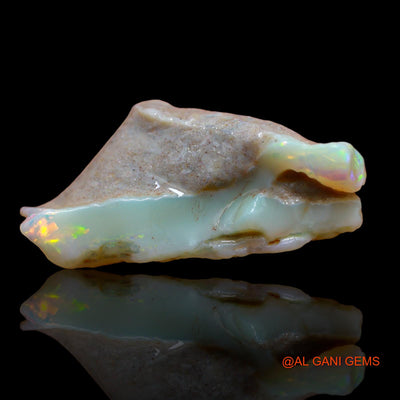 16.20 Cts Unheated Australian Fire Opal Loose Gemstone Fancy Rough Natural 30x16x8 mm RA-458