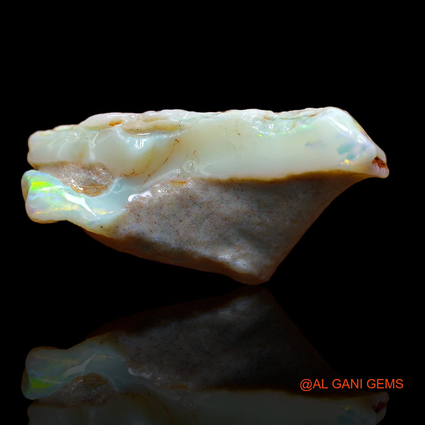16.20 Cts Unheated Australian Fire Opal Loose Gemstone Fancy Rough Natural 30x16x8 mm RA-458