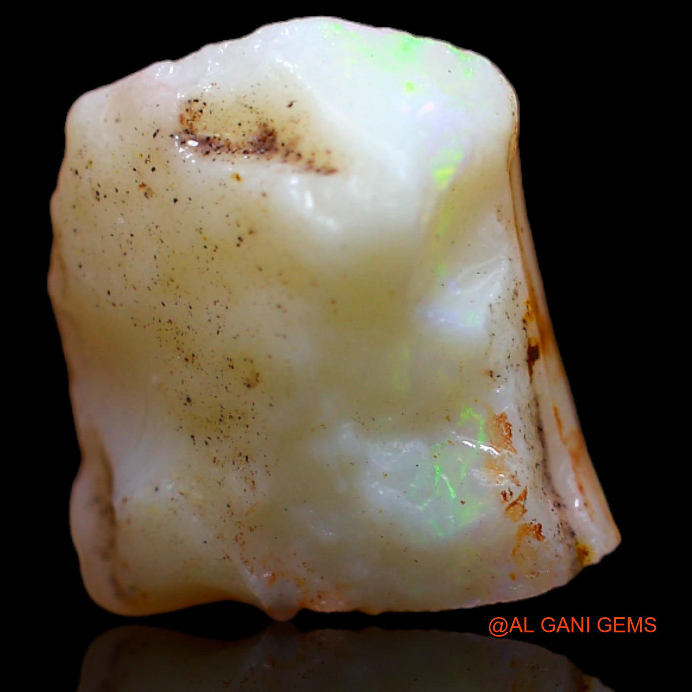5.85 Cts Natural Australian Fire Opal Fancy Rough Loose Gemstone For Jewelry 13x12x7 mm RA-45
