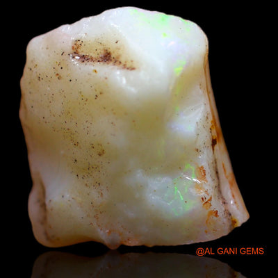 5.85 Cts Natural Australian Fire Opal Fancy Rough Loose Gemstone For Jewelry 13x12x7 mm RA-45