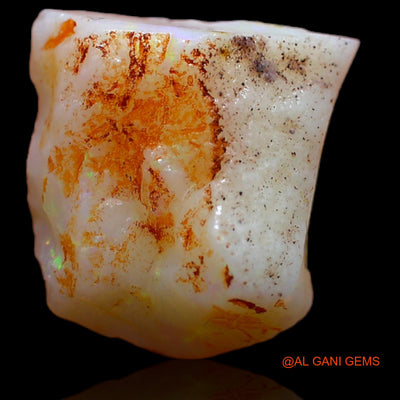 5.85 Cts Natural Australian Fire Opal Fancy Rough Loose Gemstone For Jewelry 13x12x7 mm RA-45