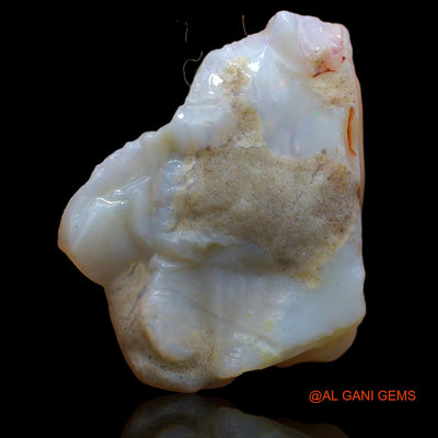 19.20 Cts Natural Australian Fire Opal Loose Gemstone Fancy Rough 24x20x8 mm RA-463