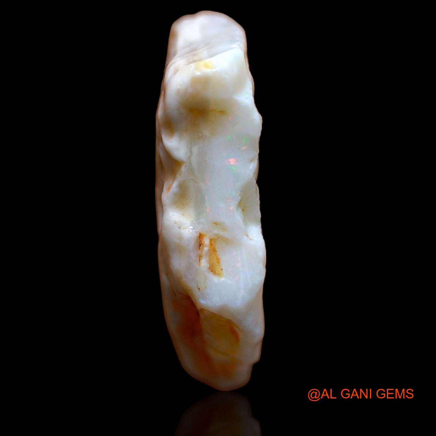 18.15 Cts Natural Australian Fire Opal Loose Gemstone Fancy Rough 26x18x6 mm RA-466