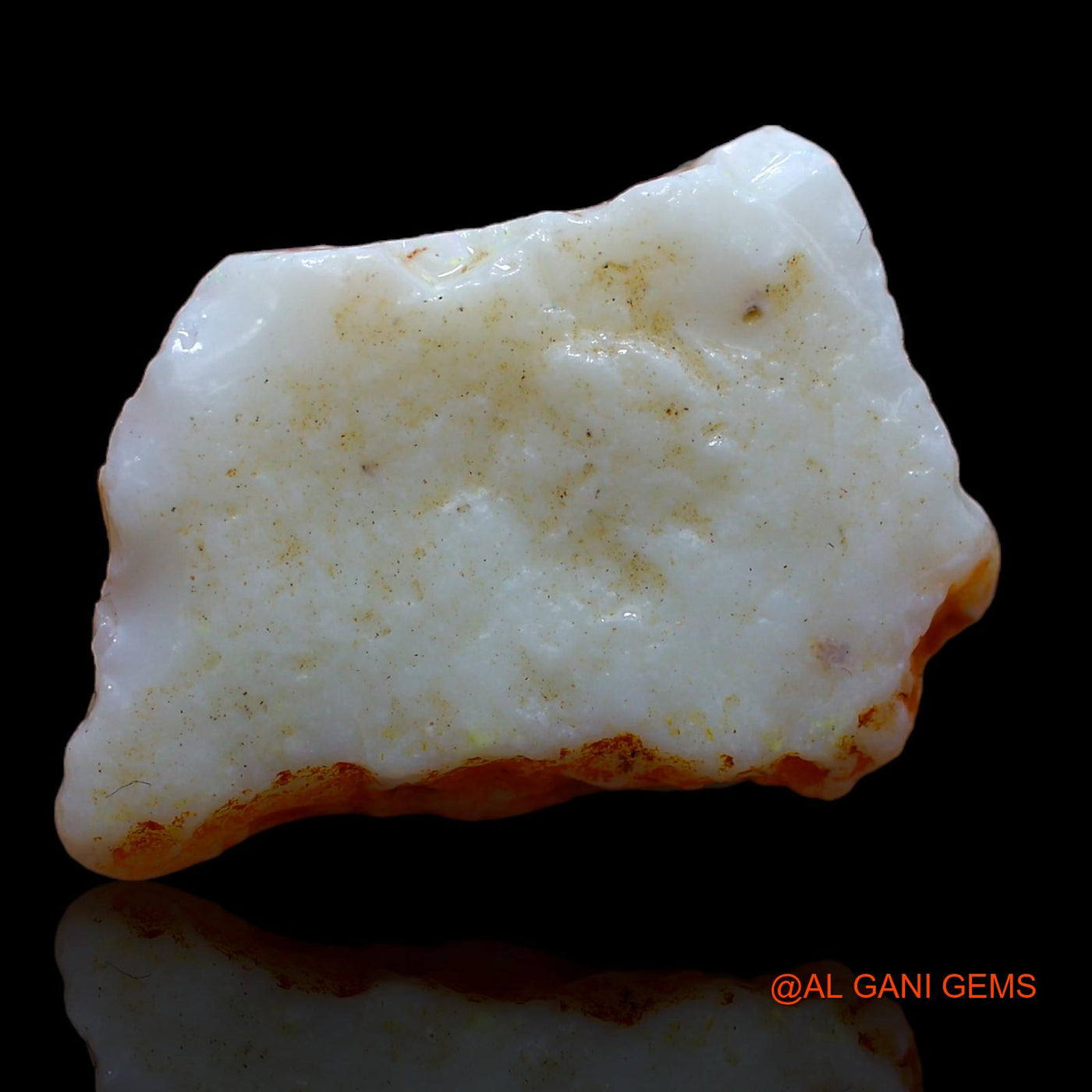 18.15 Cts Natural Australian Fire Opal Loose Gemstone Fancy Rough 26x18x6 mm RA-466