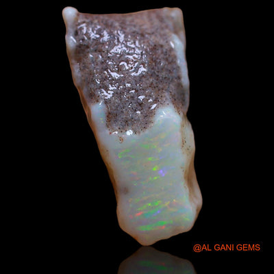 16.55 Cts Natural Australian Fire Opal Fancy Rough Loose Gemstone For Jewelry 24x18x8 mm RA-468