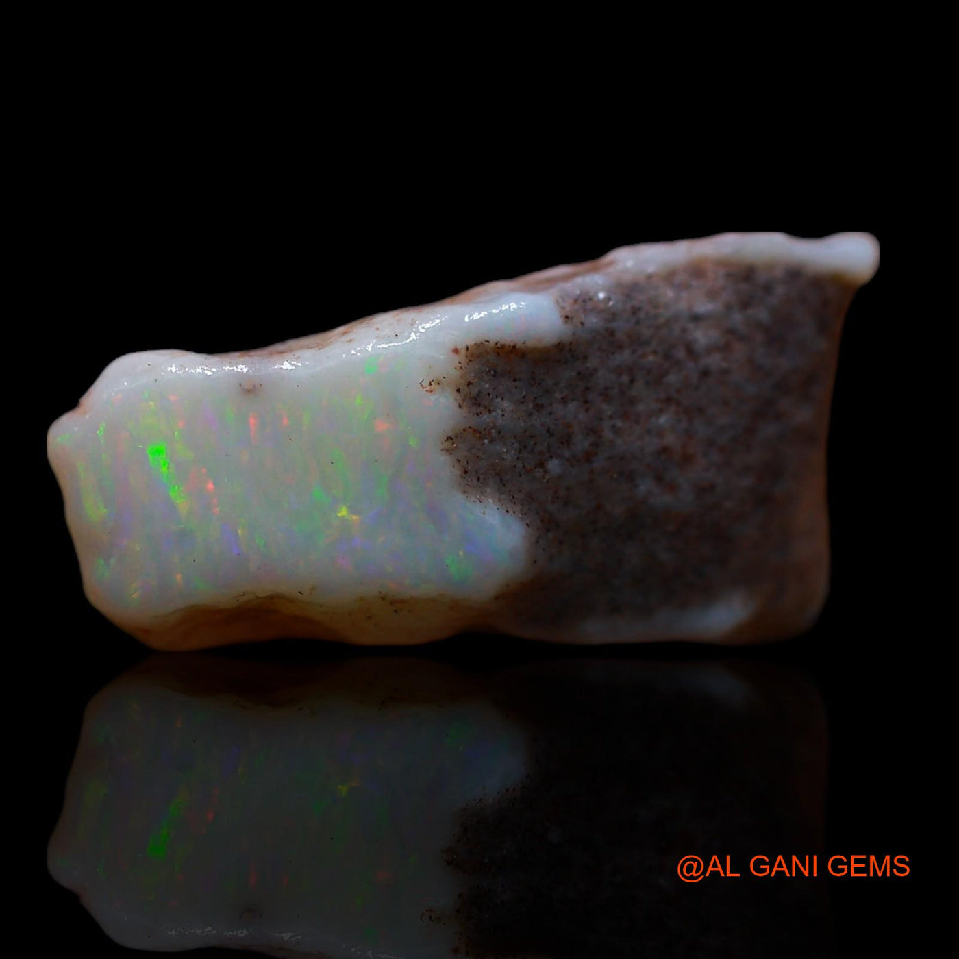 16.55 Cts Natural Australian Fire Opal Fancy Rough Loose Gemstone For Jewelry 24x18x8 mm RA-468