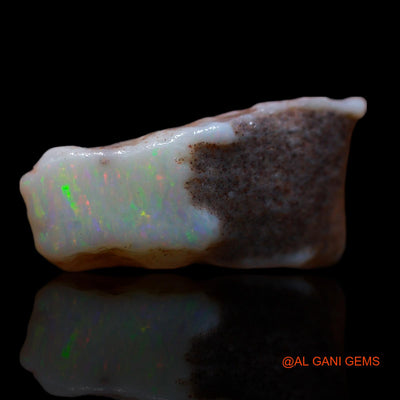16.55 Cts Natural Australian Fire Opal Fancy Rough Loose Gemstone For Jewelry 24x18x8 mm RA-468